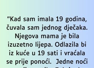 “Kad sam imala 19 godina…”