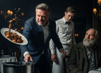 Konobar je dobio otkaz jer je dao besplatan ručak ‘skitnici’: Nije znao da taj čovek upravo potpisuje ugovor o kupovini tog restorana.