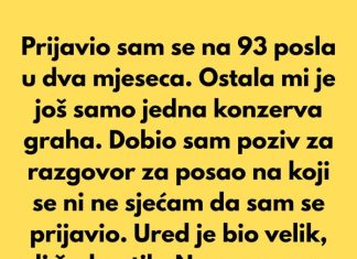 Prijavio sam se na 93 posla u dva mjeseca. Ostala mi je još samo jedna konzerva graha…