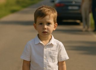 Par se danju vozio autocestom i ugledao dijete kako stoji nasred ceste