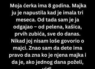 „Samohrani sam otac – a rečenica moje ćerkice me je slomila“