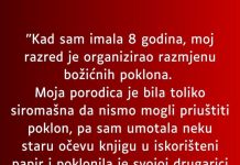 “Kad sam imala 8 godina…”