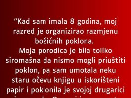 “Kad sam imala 8 godina…”