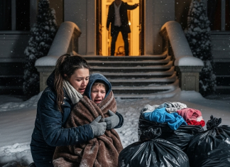 Gazda je izbacio samohranu majku i dete na ulicu na minus deset zbog neplaćene kirije: Ujutru je došao da promeni bravu i našao pismo od advokata koje mu je oduzelo tu istu kuću.