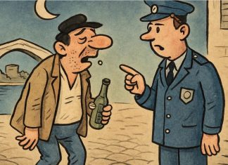 Vic: Ide Mujo pijan, zaustavi ga policajac…