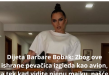 Dijeta Barbare Bobak: Zbog ove ishrane pevačica izgleda kao avion, a tek kad vidite njenu majku, pašće vam vilica