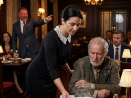 Gazda je dao otkaz atraktivnoj konobarici i izbacio je napolje jer je nahranila “smrdljivog” prosjaka, ali dva dana kasnije u restoran je ušao čovek u skupom odelu tražeći nju, a ono što je rekao gazdi nateralo ga je da istog trena pozeleni od muke.