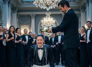 “Ne bi ovo zaradila ni za tri života!” vikao je na Avu: Nije ni slutio da je čistačica koju ponižava zapravo počasna gošća večeri.