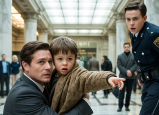 Radnik obezbeđenja nije pustio promrzlo dete u banku da se ugreje: Čistačica je krišom uvela dete na zadnji ulaz, ne znajući da je to dete vlasnika banke koje se izgubilo.