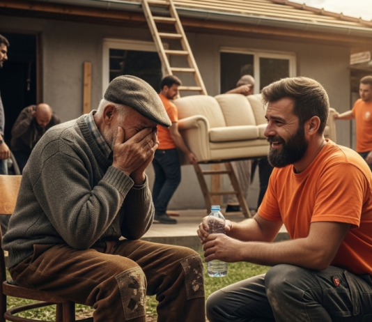 Svaki dan je nosio vruću pitu radnicima na građevini, a sam je jeo suvi hleb: Kada je starac pao od iscrpljenosti, radnici su provalili u njegovu kuću i zanemeli.