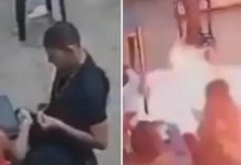 Zapalio cigaru nasred pumpe, pa bacio šibicu: Svi se borili za život u sledećem momentu, snimak nije za maloletne