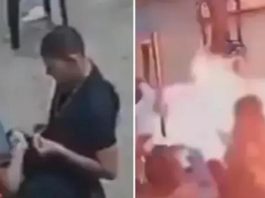 Zapalio cigaru nasred pumpe, pa bacio šibicu: Svi se borili za život u sledećem momentu, snimak nije za maloletne