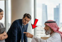 Bijesni Arapski Milijarder Odlazio Je — Sve Dok Ga Arapski Jezik Čistačice Nije Ostavio Ukopanog