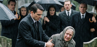 Na sahranu oca došla je prosjakinja koju su deca htela da oteraju. Sinovi su zvali obezbeđenje da je izbace, ali advokat ih je zaustavio i otvorio testament, pa kada je pročitao kome otac ostavlja kuću i zašto, sinovi su poželeli da se zemlja otvori i proguta ih.