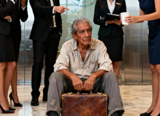 „JA SAM NOVI VLASNIK TVRTKE“, REKAO JE ČOVJEK U STAROJ ODJEĆI… RUGALI SU MU SE. KAZNA JE STIGLA!