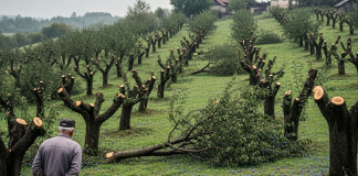 Komšija mu je iz zavisti posekao ceo voćnjak tokom noći: Ujutru je na svom pragu zatekao gajbu punu voća i poruku koja ga je postidela do suza.