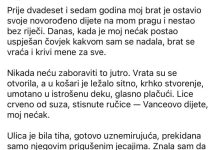 Prije dvadeset i sedam godina, moj brat je ostavio svoje novorođenče na mom pragu i nestao bez ijedne riječi… Danas, kada je moj nećak postao ostvareni čovjek kakvom sam se nadala, moj brat se vraća i mene krivi za sve.