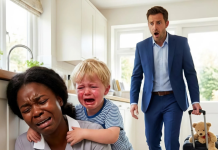 Milijunaš se vraća kući i ostaje zapanjen kad vidi svog jedinog sina s novom crnom služavkom u kuhinji…