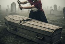 Na sprovodu svoga sina, majka je iznenada zgrabila sjekiru i više puta udarila po poklopcu lijesa: kada se poklopac razbio, svi su ugledali prizor koji je sledio krv u žilama.