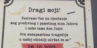 Bizarna pozivnica za vjenčanje širi se Hrvatskom, ODMAH ćete vidjeti zašto je toliki hit