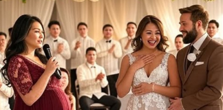 Na dan mog vjenčanja, moja bivša supruga došla je trudna da mi čestita — ali kad je moja nova supruga postavila samo jedno pitanje, ono što je bivša otkrila srušilo je cijeli moj svijet…