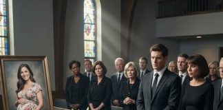 Muškarac je doveo ljubavnicu na sahranu svoje trudne supruge — a onda je advokat otvorio njen testament i otkrio istinu