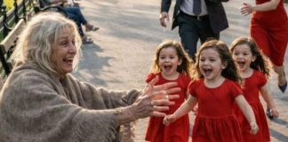 Slepe trojke milionera iznenada su dotrčale do nepoznate žene, nazvavši je bakom: kada je izgovorila ime njegove žene, on se skamenio.