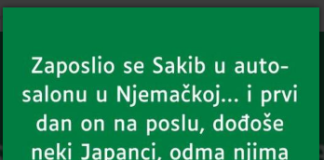 U Njemačkoj je Sakib nedavno postao član jednog auto salona