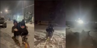 UZNEMIRUJUĆI SNIMAK! Tinejdžerke vrište na sankama, mole vozača da uspori – sekundu kasnije je uslijedio HOROR!