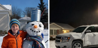 Moj sin je stalno pravio sneška belića, a komšija ih je stalno gazio kolima — ali moj sin je našao rešenje.