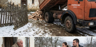 Starac koji nema drva za ogrev našao pun novčanik i vratio ga vlasniku, a sutradan mu je na kapiju stigao kamion koji ga je rasplakao.