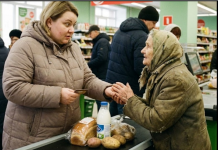 U reduu za kasu, platila sam za staricu, a ona tiho šapnula: „Kada muž ode VEČERAS, sneg u dvorištu ne diraj“. Nasmejala sam se, ali te večeri nisam čistila dvorište. A ujutro, izlazeći na verandu, ZANEMELA sam od onoga što sam videla… 😲😲😲