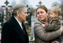 Bogata žena je došla na počivalište svog sina i tamo primijetila stranca u suzama koji je držao u naručju malog dječaka. Kada je prišla bliže, samo je UHVAĆENA u šoku… 😲😲😲