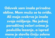 Oduvek sam imala prirodno obline — nisam gojazna, samo nisam mršava kao manekenka s piste.