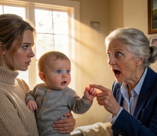 Nakon što se moj sin rodio, napokon sam ga odvela da prvi put upozna moju majku