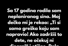 Dala sam svog dvomesečnog sina na usvajanje jer sam izabrala sopstvenu sreću.