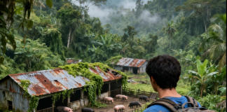 🚨 Iznajmio je planinu da uzgoji 30 svinja… a zatim je napustio sve na 5 godina. Kada se vratio, prizor ga je ostavio paraliziranog.