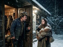 Bivši farmer u alkoholnoj opijenosti pustio je mladu ženu sa djetetom u rukama u snježnu oluju. A ujutro nije mogao da vjeruje svojim očima kada je vidio TO… 😲😲😲