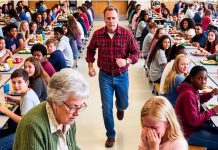 Došao sam da iznenadim ćerku u školi, a onda sam video kako joj učiteljica baca ručak u smeće