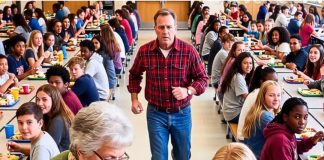 Došao sam da iznenadim ćerku u školi, a onda sam video kako joj učiteljica baca ručak u smeće