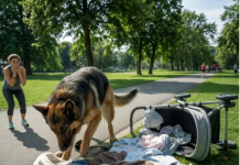 Porodični pas je iznenada uskočio u kolica! Žena je bila prestravljena kada je vidjela ŠTA je njen ljubimac uradio sljedećeg trenutka……… 😲😲😲 Bilo je to divno ljetno jutro puno sunca i prijatne topline.