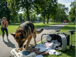 Porodični pas je iznenada uskočio u kolica! Žena je bila prestravljena kada je vidjela ŠTA je njen ljubimac uradio sljedećeg trenutka……… 😲😲😲 Bilo je to divno ljetno jutro puno sunca i prijatne topline.