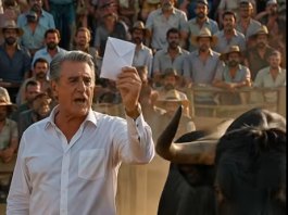 NUDIM OGROMNI IZNOS KO MOŽE UPITOMITI OVOG BIKA! “ – povikao je bogati zemljoposjednik, podižući kovertu punu novca iznad glave… Svi muškarci u masi su se odmah povukli, sve dok 15-godišnji dječak nije ušao u arenu – a onda se desilo nešto što niko nije očekivao 😳😳