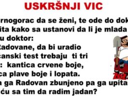 VIC DANA: Uskršnji vic