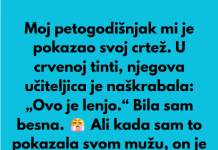 “Moj petogodišnjak mi je pokazao svoj crtež…”