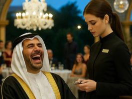 Šejk je konobarici rekao uvredljive reči na arapskom, misleći da devojka ništa ne razume, ali nakon nekoliko sekundi mu je odgovorila savršenim arapskim.