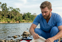 Nakon što sam skočila u rijeku u svojoj vjenčanici, kirurg me izvukao iz vode. Ali kad je podigao mokru tkaninu da provjeri, ostao je užasnut tajnom skrivenom ispod…