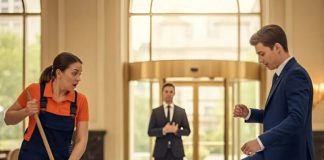 Sin direktora hotela ponižavao je ženu koja je čistila pod, ne sluteći šta će se dogoditi potom.