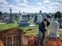 Unuk je iskopao grob svog dede i otkrio ispod njega skrivena vrata: kada je otvorio vrata, njegov vrisak se razlegao po celom groblju 😯😱