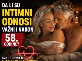 Da li su intimni odnosi važni i nakon 58. godine? Ovo je istina o kojoj se rijetko govori
